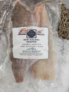 New Zealand Snapper (Sea Bream) - 2 x Fillets